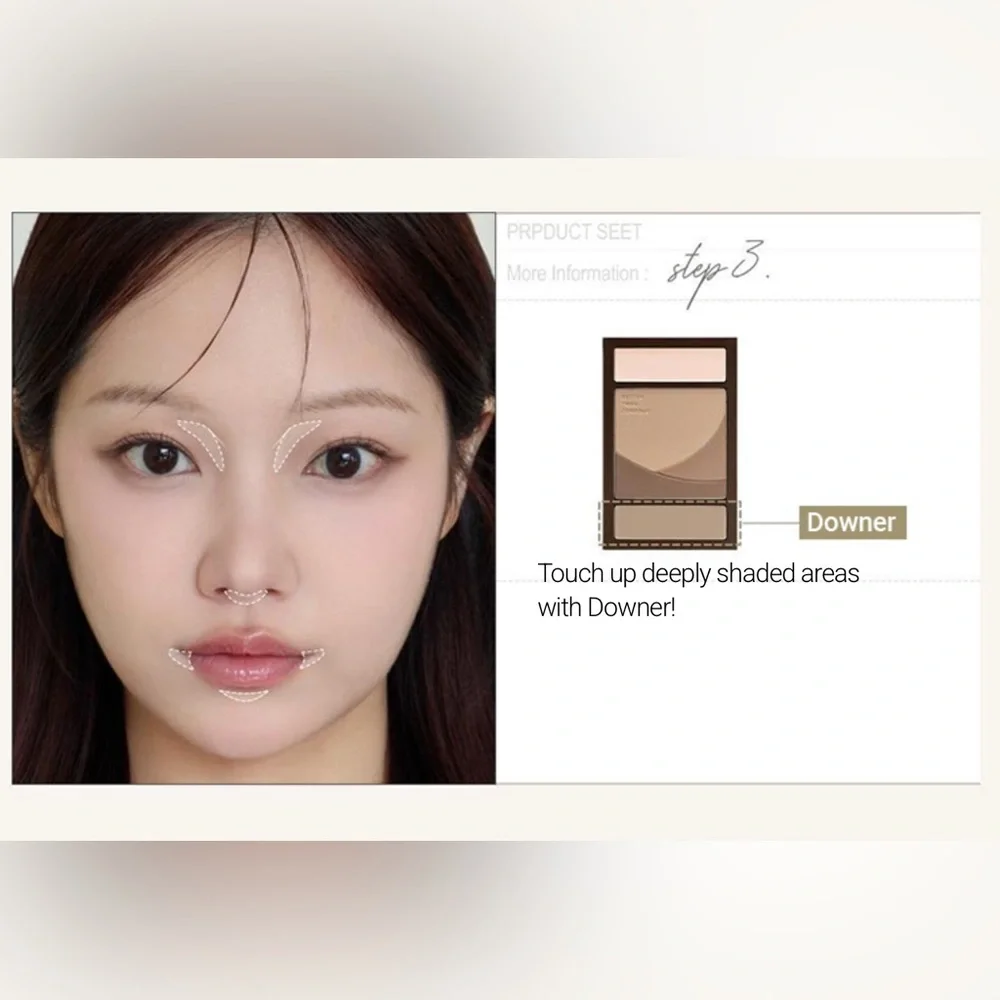 Rom&nd Neutral Warm Better Than Contour Palette- neutral & warm skin tones